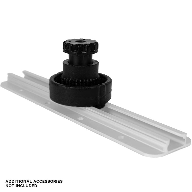 YakAttack LockNLoad Track Base | Kayak Track Mount for Rod Holders, Fish Finders & Accessories | Compatible with GearTrac & MightyMount | USA Made Kayak Rail Mount Accessories | LNL-1001 - Image 3